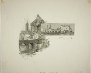 Moret: o moinho de madeira de Louis Auguste Lepère