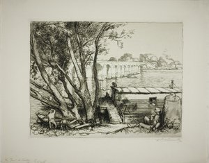 Poissy de Louis Auguste Lepère