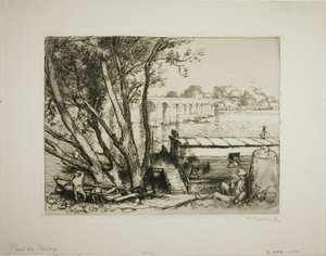 Poissy de Louis Auguste Lepère
