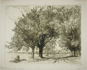 Caminho para o forno de tijolos de Louis Auguste Lepère