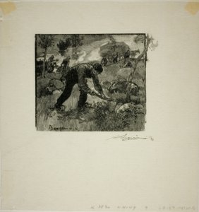 Extractores de raízes de Louis Auguste Lepère