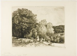 Passeio de domingo de Louis Auguste Lepère