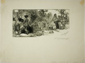 Os queimadores de carvão de Louis Auguste Lepère