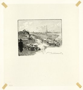 A Aurora, placa catorze de Le Long de la Seine et des Boulevards de Louis Auguste Lepère