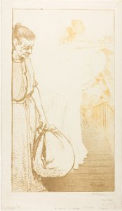 As Lavadeiras de Louis Auguste Lepère