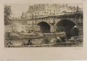 O Pont-Neuf de Louis Auguste Lepère
