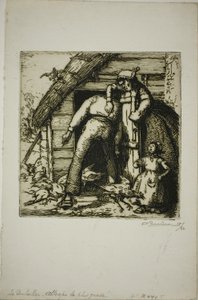 O Poulterer de Louis Auguste Lepère