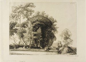 O caminho para St. Gilles de Louis Auguste Lepère