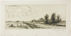 O pequeno pastor de vacas de Louis Auguste Lepère