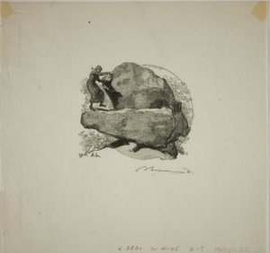 A Rocha Trémula de Louis Auguste Lepère