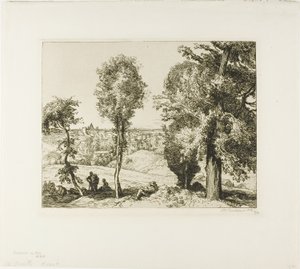 Para Gentilly de Louis Auguste Lepère