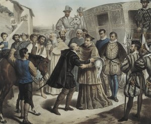 Torcuato TASSO (litografia) de Louis Auguste Turgis