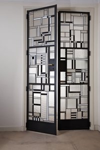 Conjunto de portas, c.1928 (vidro e ferro patinado)