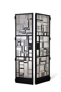 Conjunto de portas, c.1928 (vidro e ferro patinado)