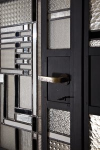 Conjunto de portas, c.1928 (vidro e ferro patinado)