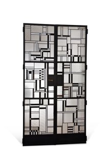 Conjunto de portas, c.1928 (vidro e ferro patinado)