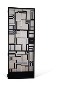 Conjunto de portas, c.1928 (vidro e ferro patinado)