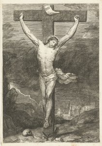 Cristo na cruz de Louis Bernard Coclers