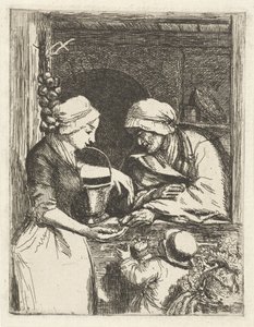 Vendedor de legumes de Louis Bernard Coclers
