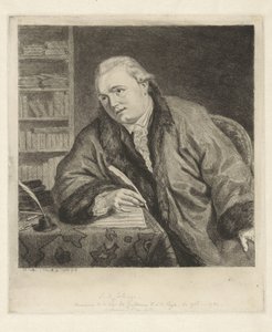 Retrato do compositor e gravador Johan Antoni Kauclitz Colizzi de Louis Bernard Coclers