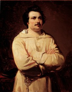 Retrato do escritor francês Honoré de Balzac