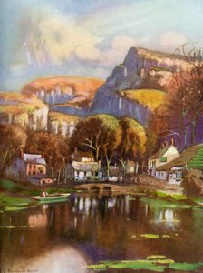 Cheddar Gorge, Somerset, 1924-1926. de Louis Burleigh Bruhl