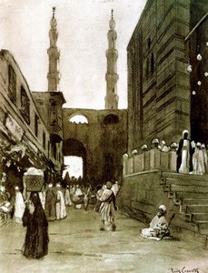 Bab El Fetouh, Cairo, Egito, 1928
