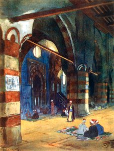 Mesquita Ibrahim Agha, Cairo, Egito, 1928