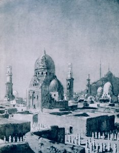 As Tumbas dos Califas, Cairo, Egito, 1928