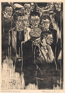 Stempellokaal (título original no objeto) de Louis Cardinaals (signed by artist)