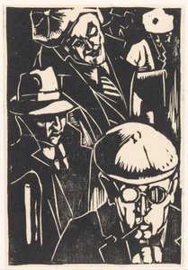 Voorbijgangers (título original sobre o objecto) de Louis Cardinaals (signed by artist)