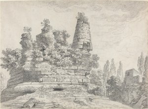 O Túmulo dos Horácios e dos Curatii em Albano de Louis Chaix