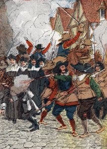 Fronde (1648-1653): no dia das palhinhas em 4/07/1652, a Câmara Municipal foi queimada e cerca de trinta notáveis, que se tornaram a favor do rei Luís XIV porque desejavam acabar com o cerco de Paris, foram massacrados por soldados disfarçados de operários