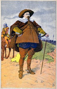 Gustave II Adolphe da Suécia de Louis Charles Bombled