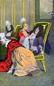 família Luís XIV de Louis Charles Bombled