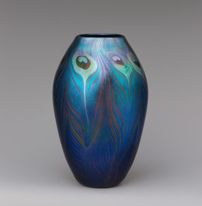 Vaso, c.1900 (vidro favrileiro)