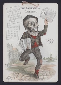 Ilustração para o Calendário de Antikamnia de Louis Crucius or Crusuius
