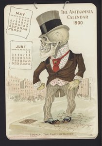 Ilustração para Antikamnia Calendar, 1900