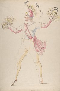 Franconi, Twirling Flaming Cones, 1768-1810. de Louis Ducros