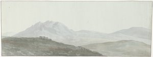 Vista dos picos dos Apeninos Vue de quelques Cimes de l