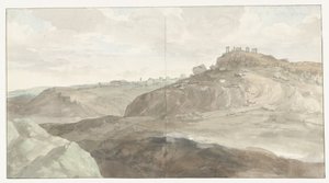 Trajes tradicionais da cidade de Scilla Voyage en Italy, e Sicile et à Malte - 1778 (título da série) de Louis Ducros