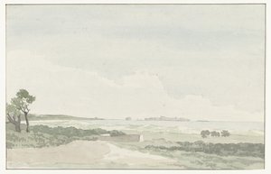Vergezicht met de stad Gallipoli
Vista distante da cidade de Gallipoli (título sobre o objecto)
Viagem a Itália, Sicília e Malta - 1778 (título da série) de Louis Ducros