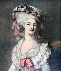 Marie-Louise, princesa de Lamballe, 1892 de Louis Edouard Rioult