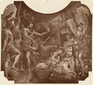 Júpiter e os Corybantes de Louis Emile Durandelle