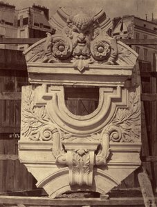 Mesas de projeção. Galerias laterais da grande escadaria. de Louis Emile Durandelle