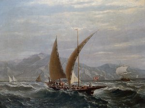 A Tartane Mediterrâneo (óleo sobre tela)