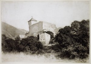 Castelo de Churburg perto de Sluderno