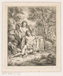 Rinaldo em Armida de Louis Fabritius Dubourg