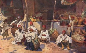 Uma loja persa (cor litho)