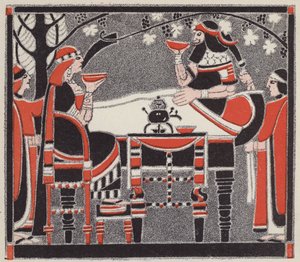 A lição do garçom; II, 2 (cor litho)